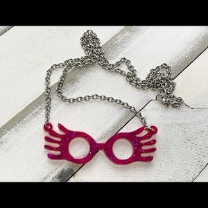 Handmade Galaxy Spectrespec Necklace